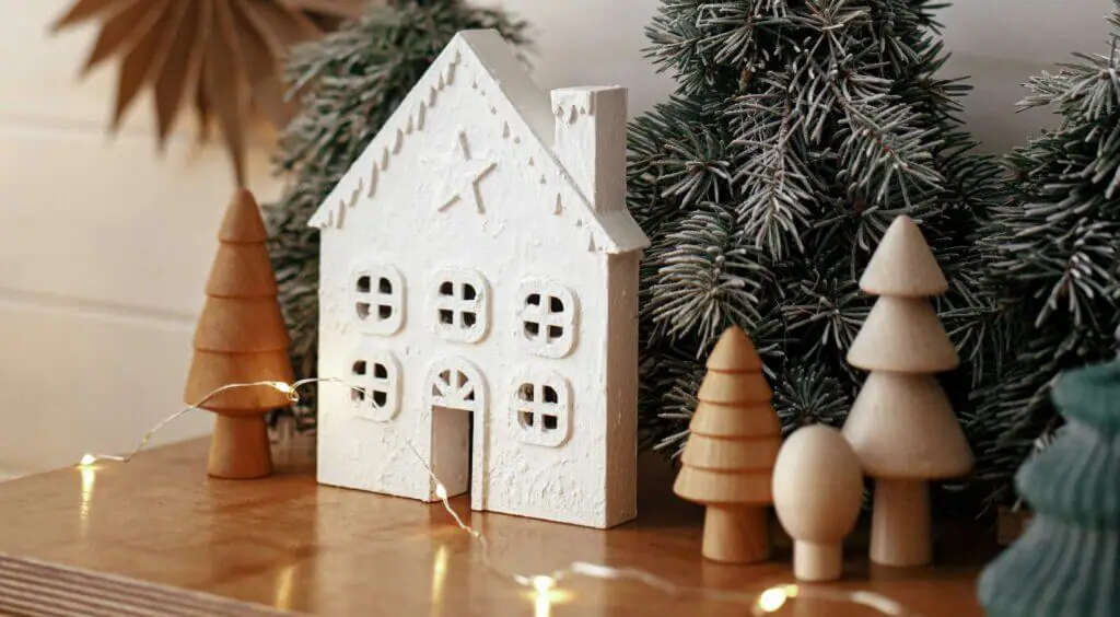 Deko-Haus, Holz-Deko dekoideen weihnachten 2022
