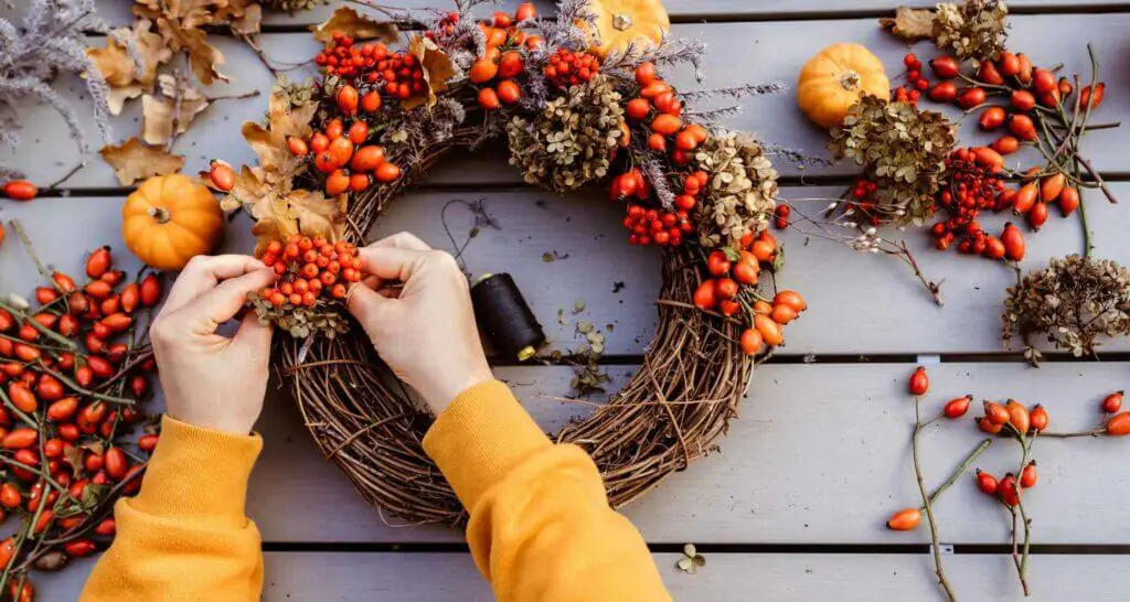 ideen-für-herbstkränze herbstkränze