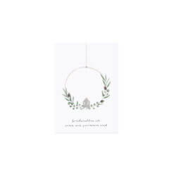 Weihnachts Bucketlist – 26 tolle Ideen für die Weihnachtszeit 8 pk-054_aquarellkarte_kranz_freisteller