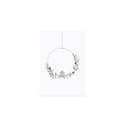 Weihnachtsdeko im Wohnzimmer – 20 tolle Ideen für die Adventszeit 126 pk-170_aquarellkarte_christmaswreath_freisteller