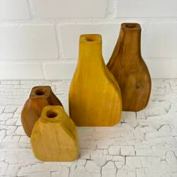 Wohnzimmer Deko mit Naturmaterialien – 15 tolle Ideen 53 22569-1-holz-vase