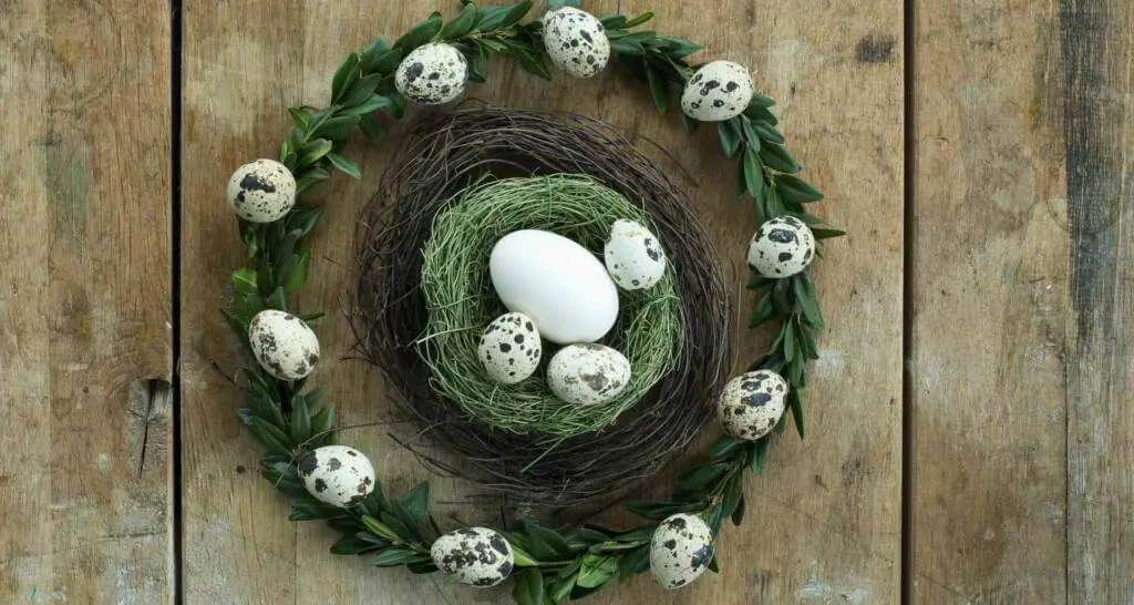 Osterdeko für den Hauseingang modern minimalistischer Osterkranz Osterdeko für den Hauseingang modern minimalistischer Osterkranz osterdeko außenbereich