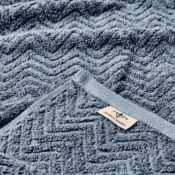ARILD Handtuch blau/grau – Bild 3