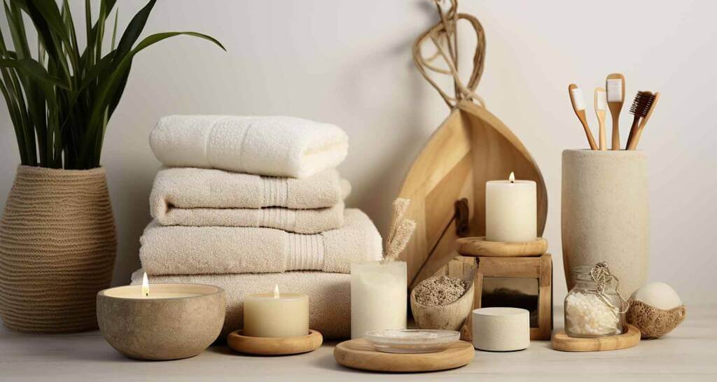 badezimmer deko ideen nachhaltige deko für's Bad