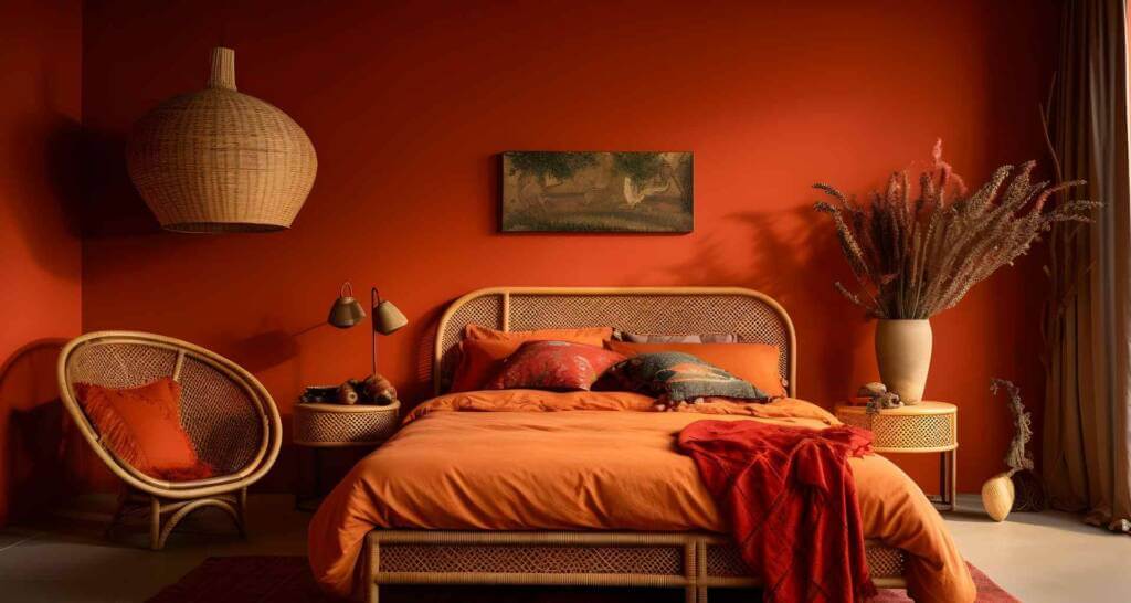 warme farben im schlafzimmer schlafzimmer streichen