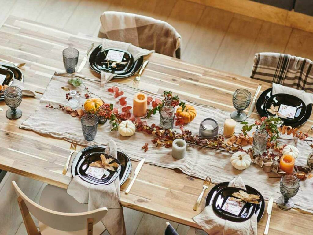 Herbstliche Tischdeko - 12 tolle Esszimmer Deko Ideen im Herbst