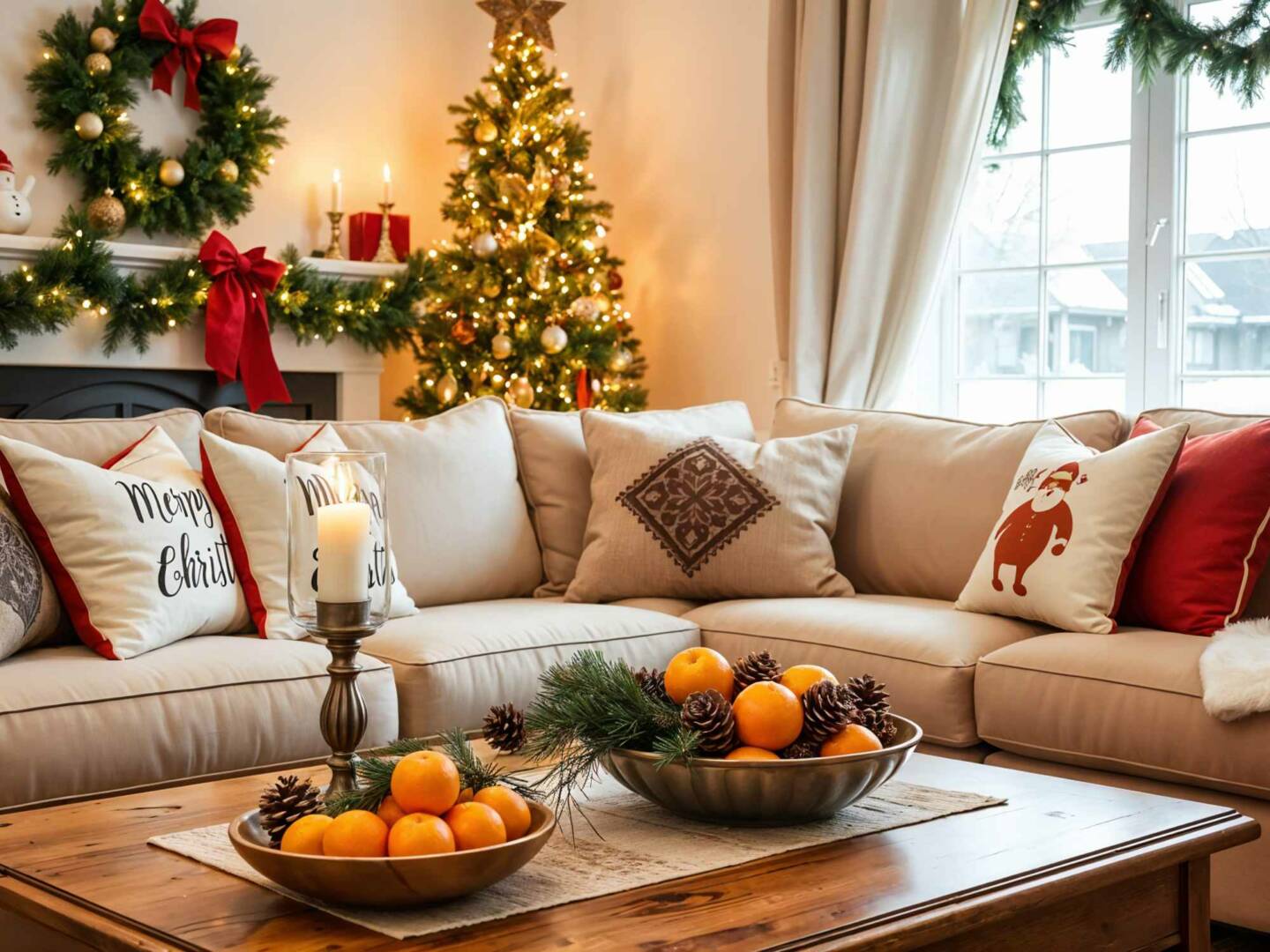 Weihnachtsdeko im Wohnzimmer – 20 tolle Ideen für die Adventszeit