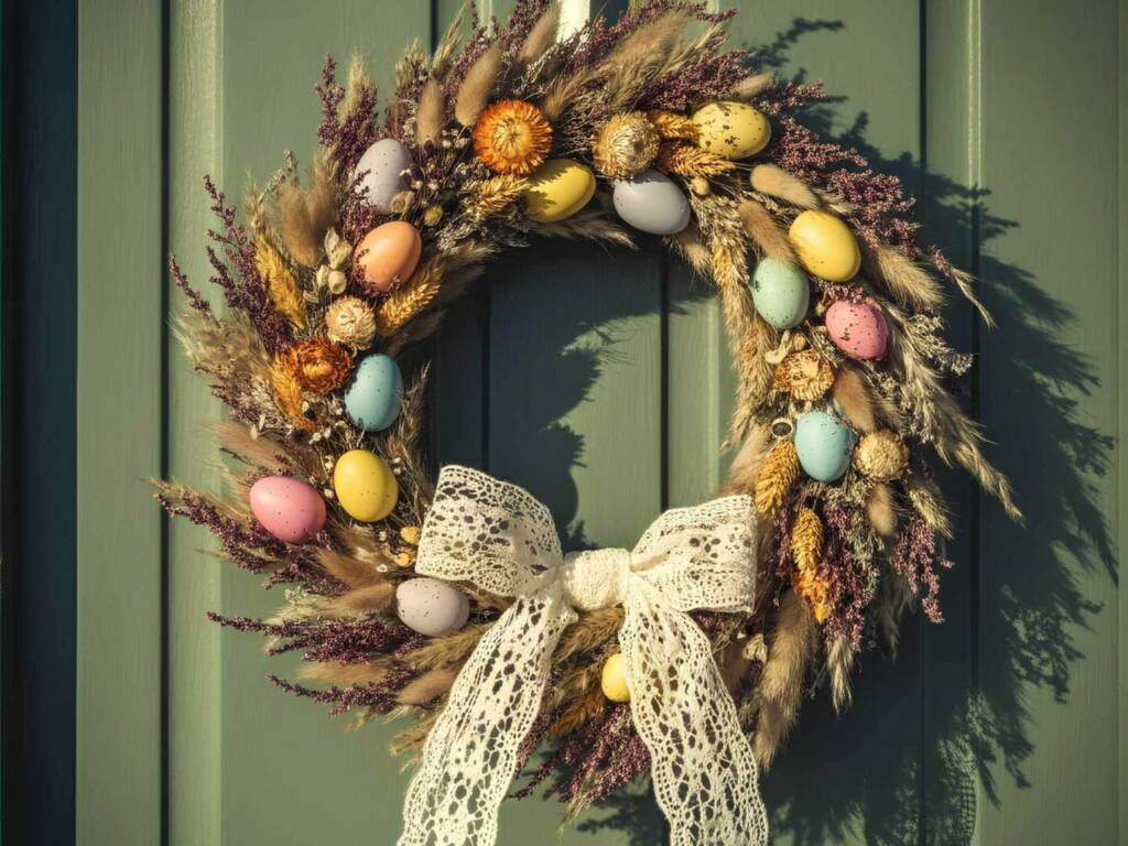14 tolle Ideen für die Osterdeko draußen