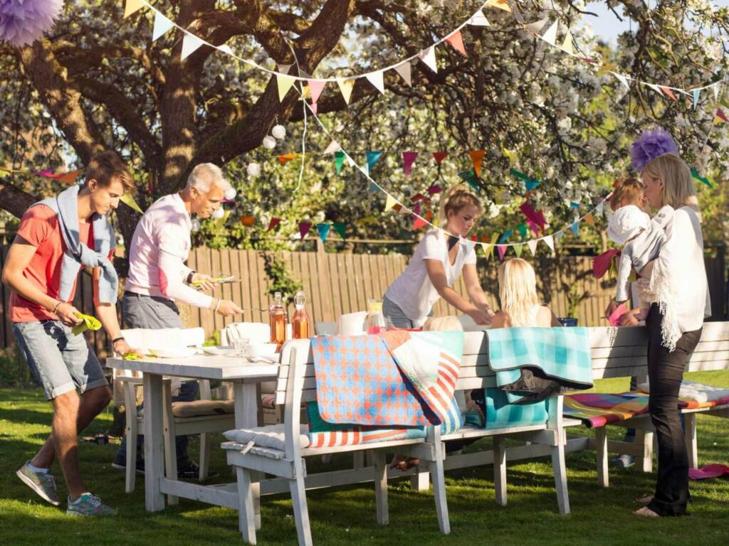 Draußen feiern - 10 tolle Gartenparty Ideen